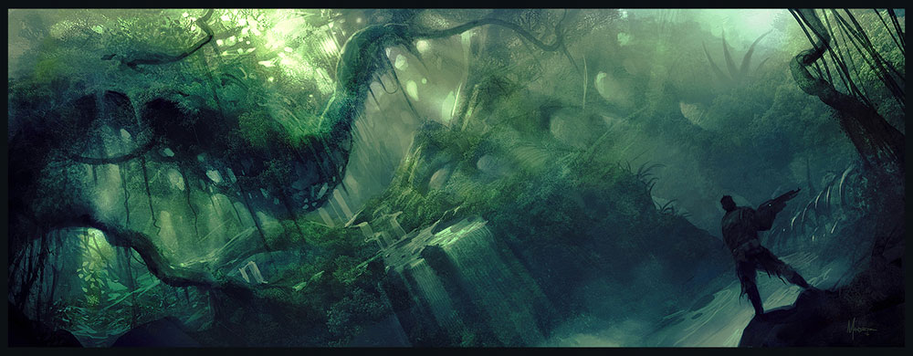 Junglescape Art from Turok