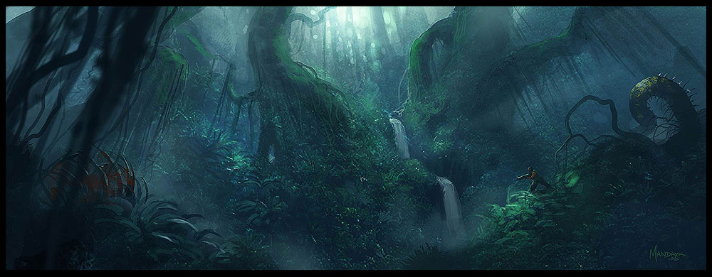Junglescape Art from Turok