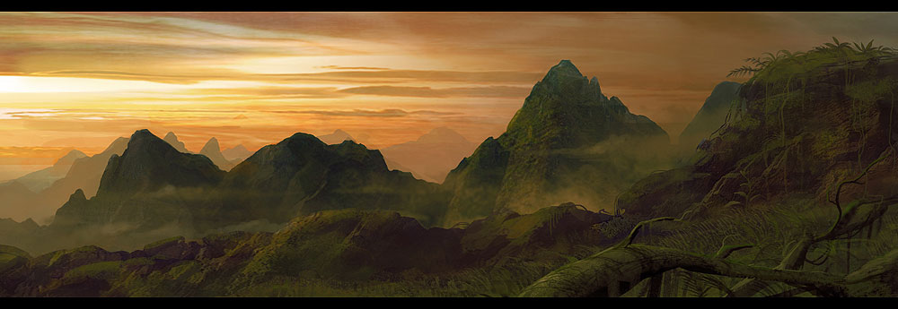 World Panorama Art from Turok