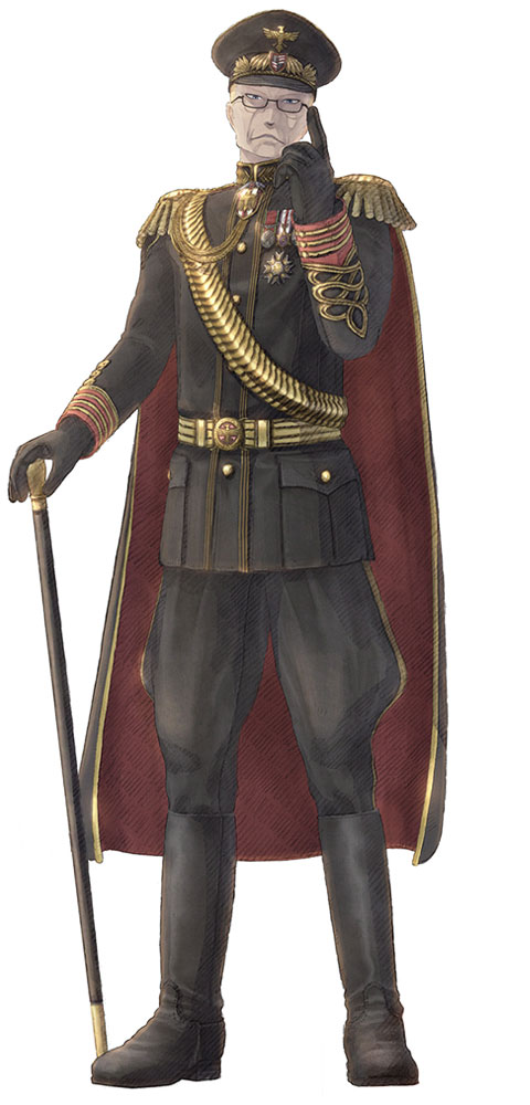 Berthold Gregor Art from Valkyria Chronicles