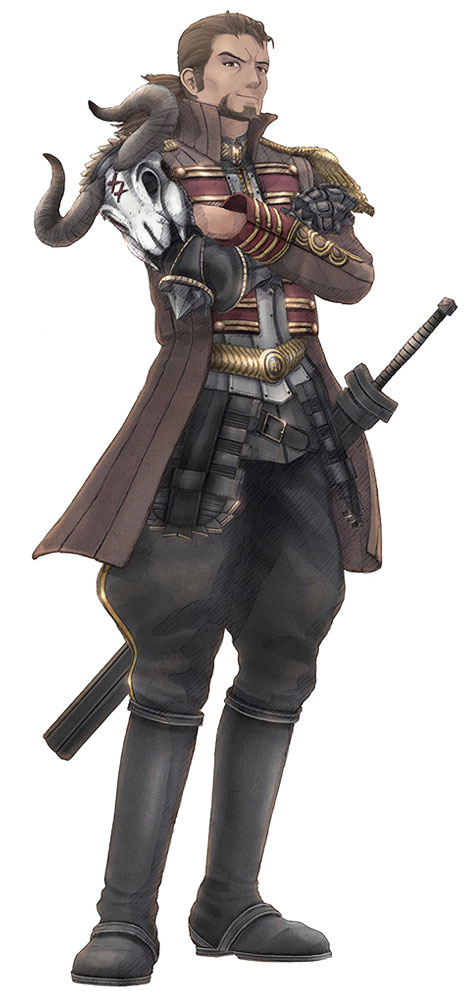 Radi Jaeger Art from Valkyria Chronicles