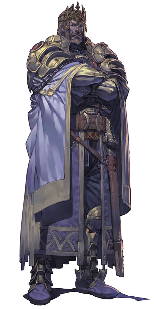 Barbarossa Art from Valkyrie Profile 2: Silmeria