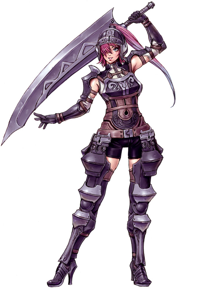 Celes Art from Valkyrie Profile 2: Silmeria