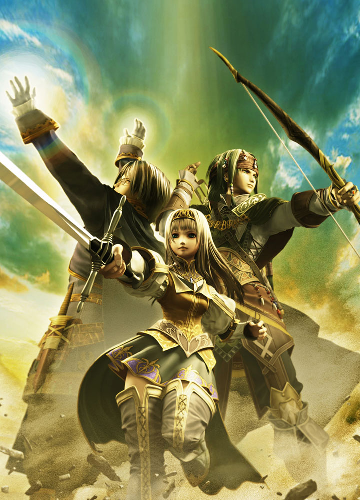 Character Art from Valkyrie Profile 2: Silmeria