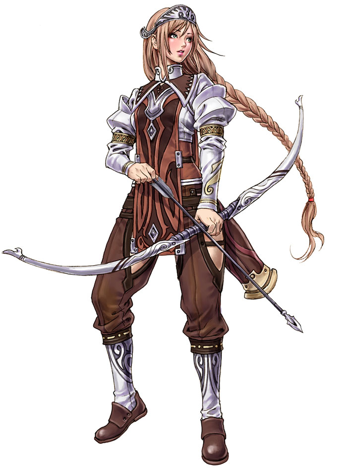 Lylia Art from Valkyrie Profile 2: Silmeria
