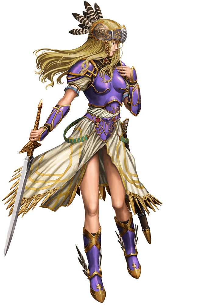 Silmeria Art from Valkyrie Profile 2: Silmeria