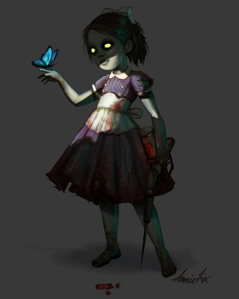 Little Sister Art from BioShock 2
