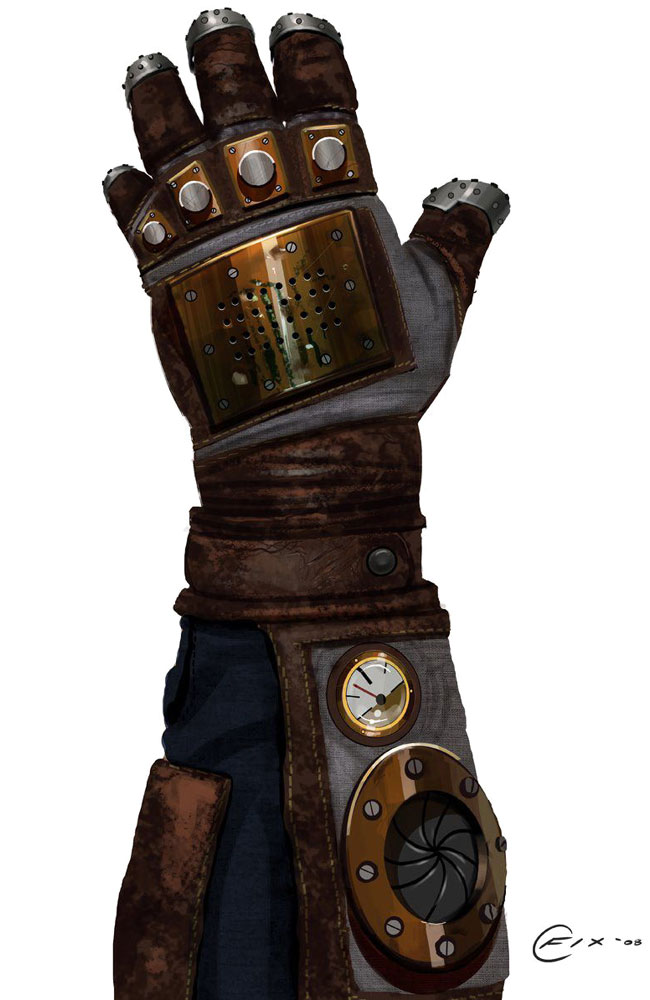 Player's Hand Art from BioShock 2