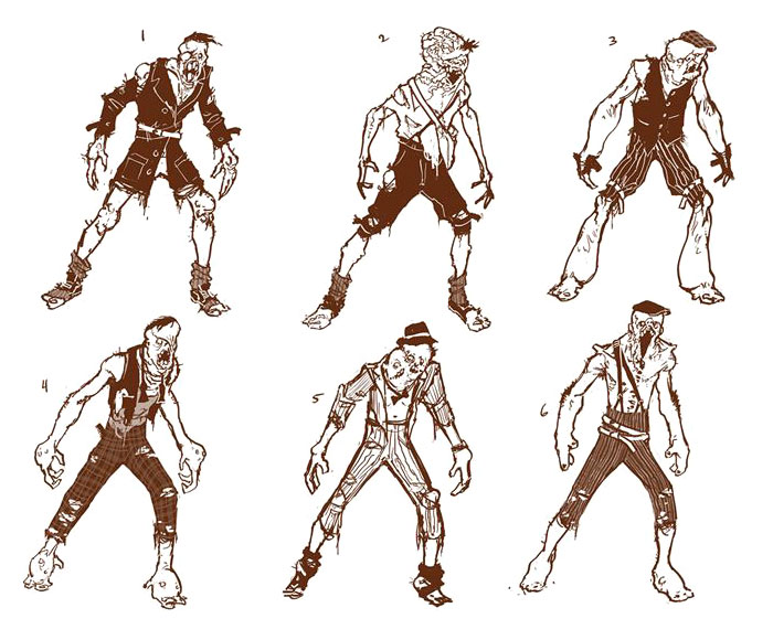 Toasty Concept Art from BioShock 2