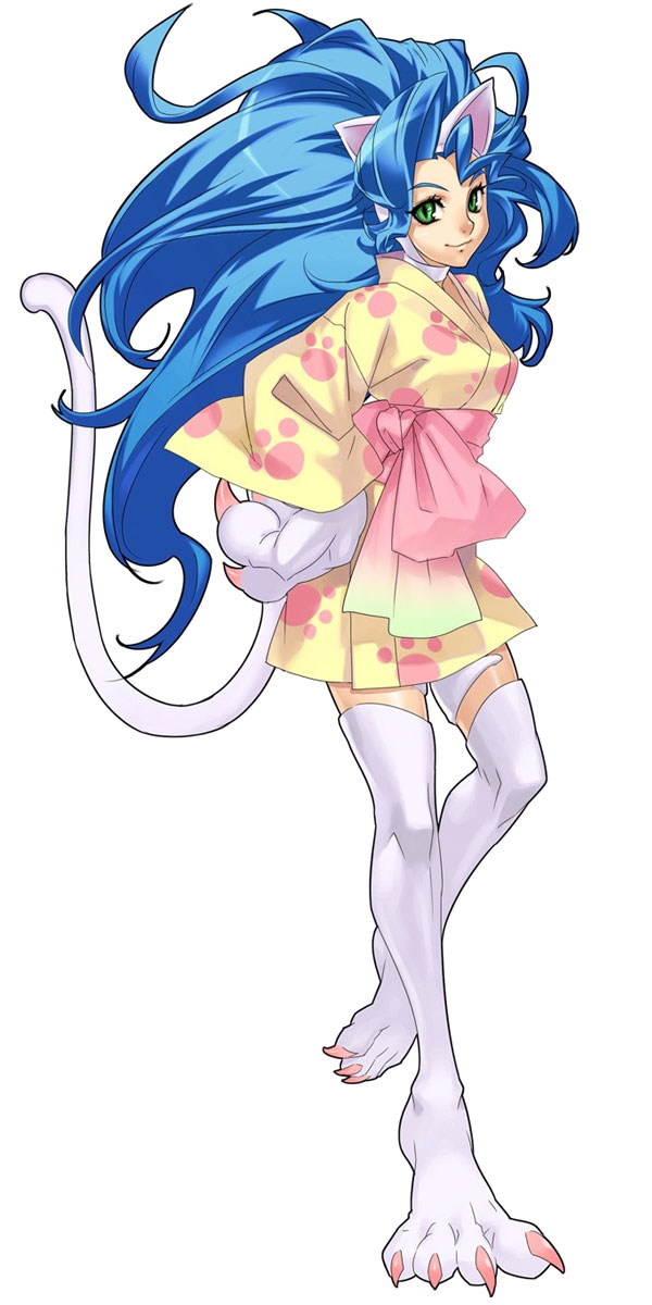 Felicia, Yukata Art from Cross Edge