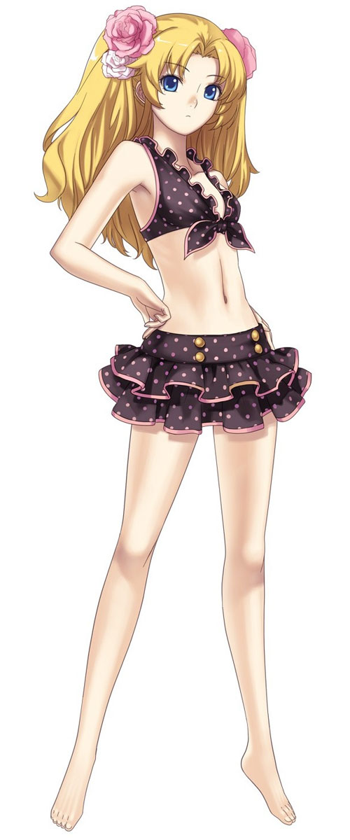 Lily, Bathing Suit Art from Cross Edge