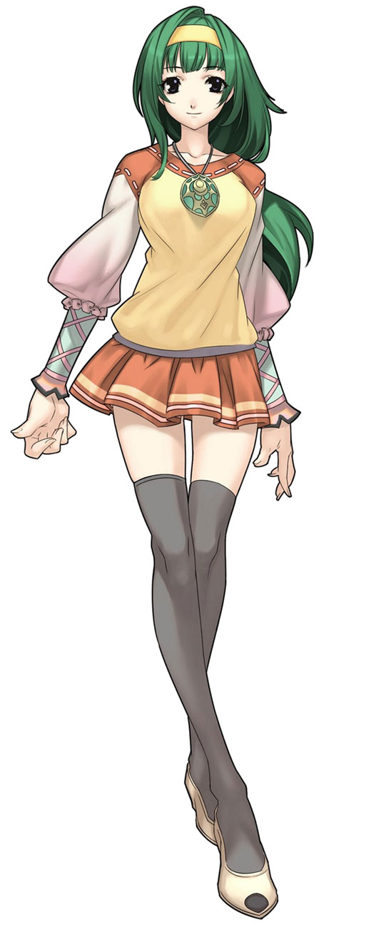 Miko Aiba Art from Cross Edge