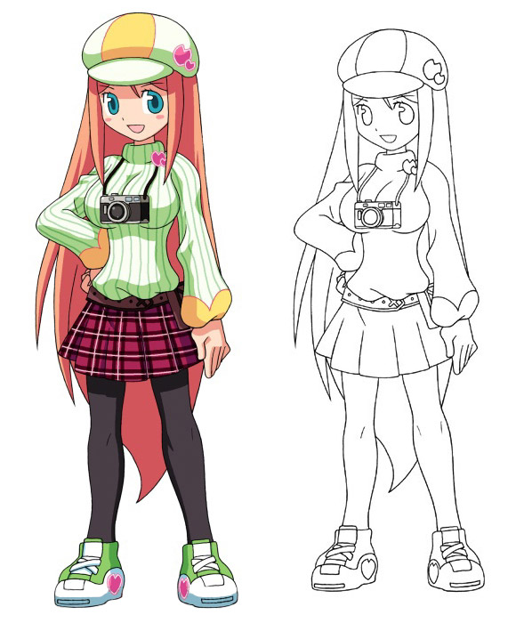 Himeki Sakura Art from Doki Doki Majo Shinpan! 2