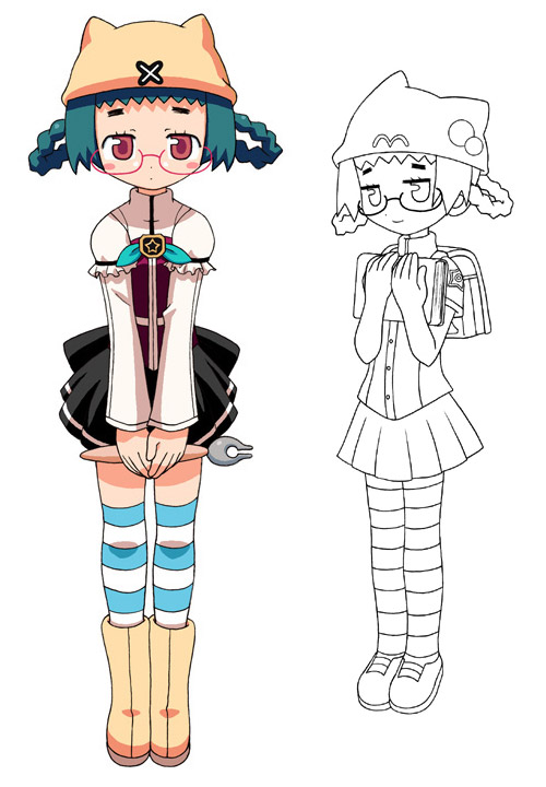 Kamome Tomozato Art from Doki Doki Majo Shinpan! 2