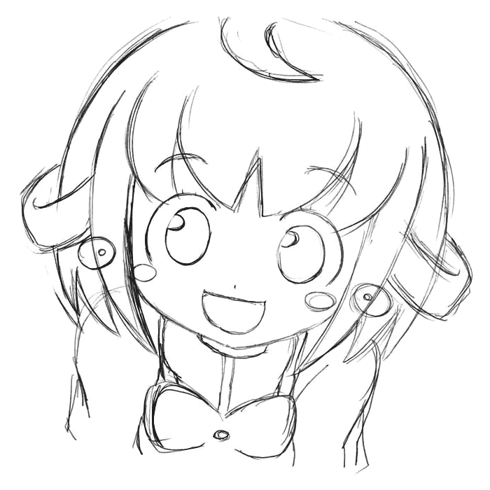 Koron Sketch from Doki Doki Majo Shinpan! 2