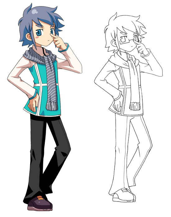 Seiji Kamisu Art from Doki Doki Majo Shinpan! 2