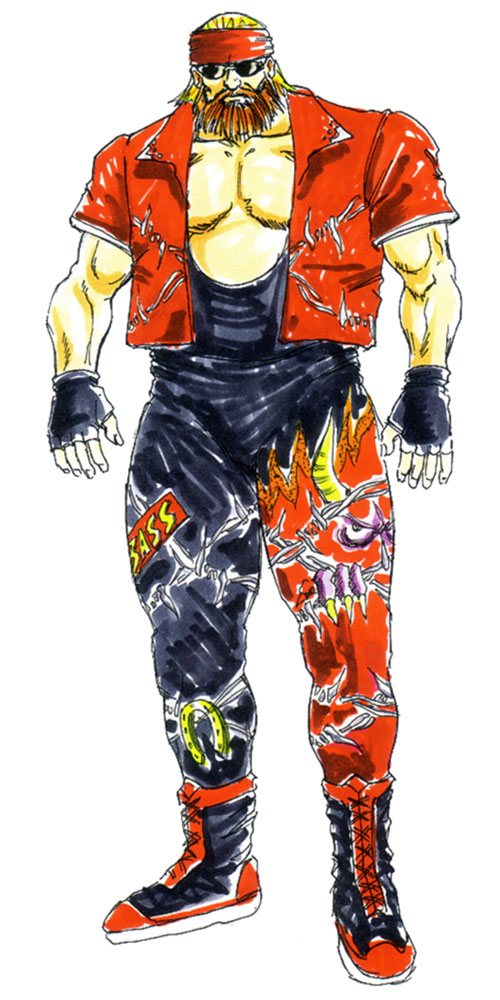 Bass Armstrong Art from Dead or Alive 3