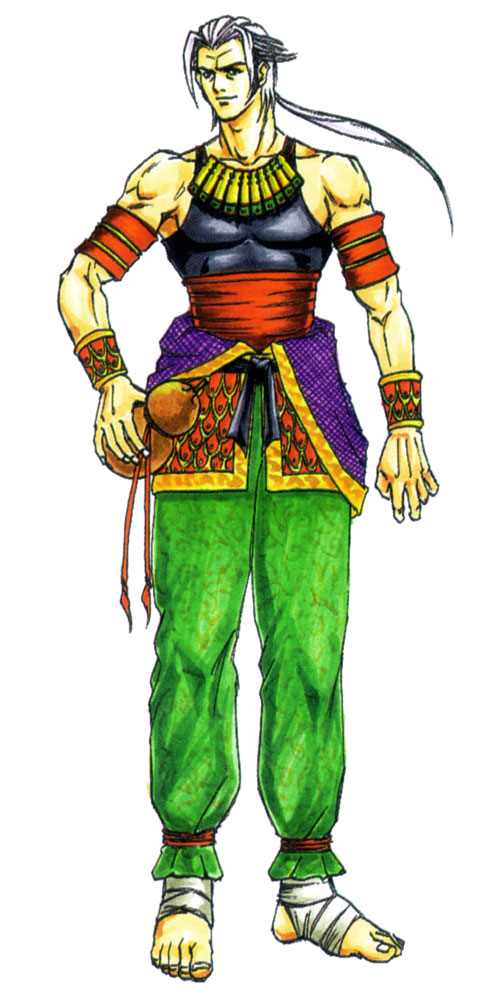 Brad Wong Art from Dead or Alive 3