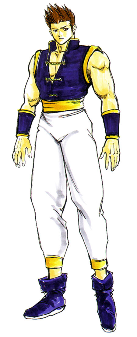 Jann Lee Art from Dead or Alive 3