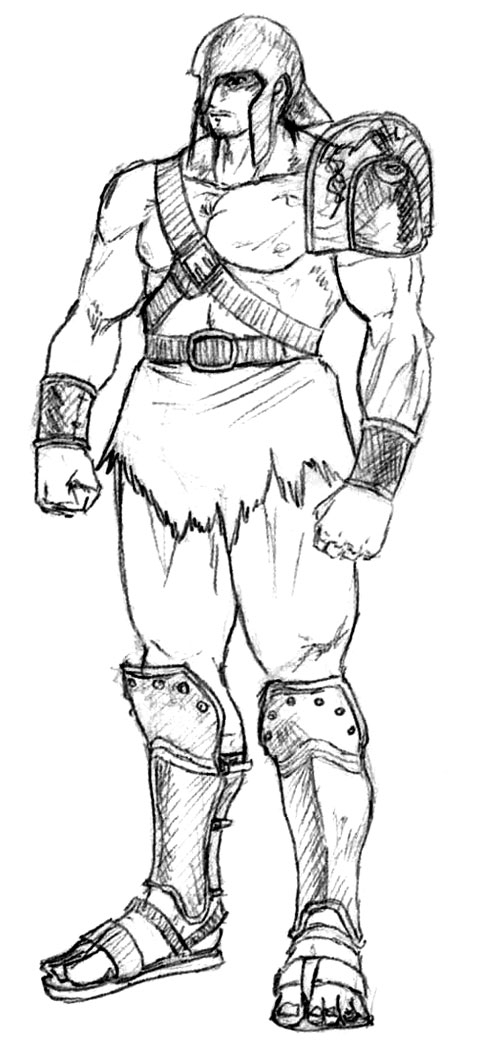 Leon Art from Dead or Alive 3