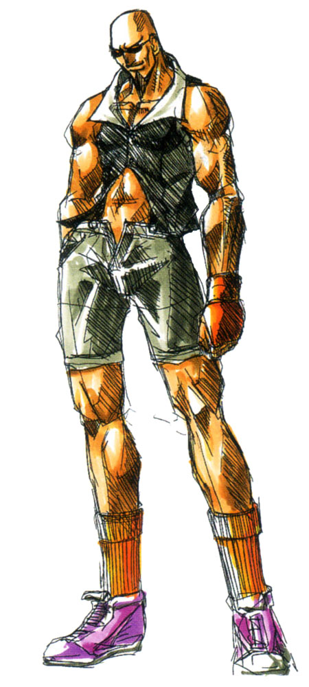 Zack Art from Dead or Alive 3