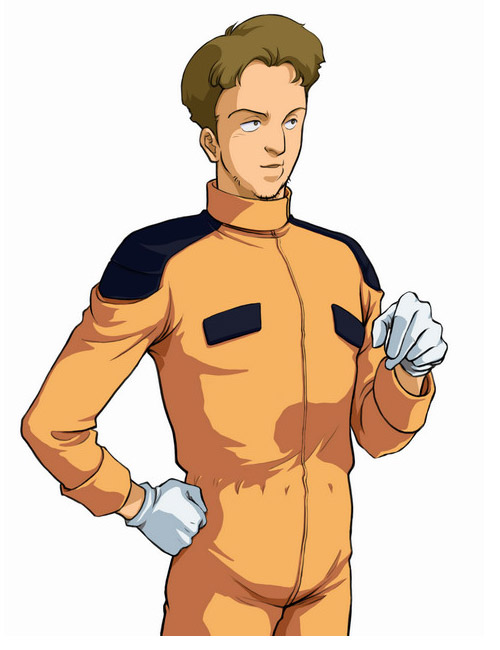 Astonaige Medoz Art from Dynasty Warriors: Gundam 2