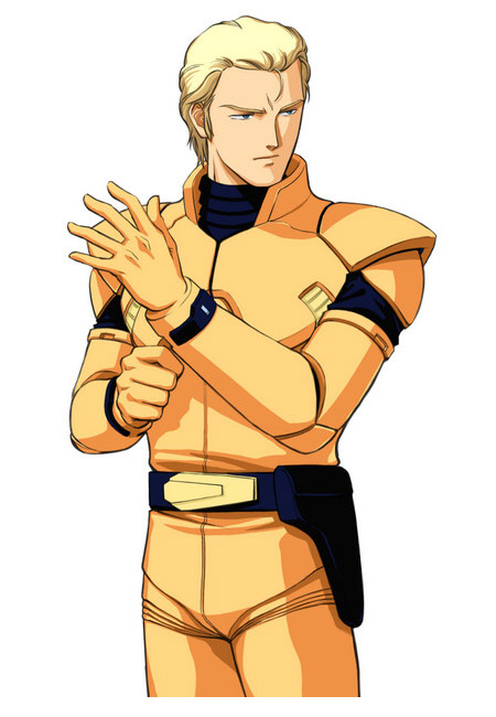 Char Aznable Art from Dynasty Warriors: Gundam 2