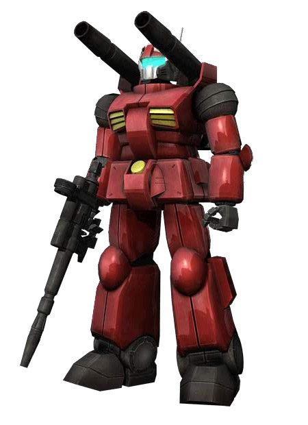 Guncannon Art from Dynasty Warriors: Gundam 2