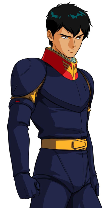 Gyunei Guss Art from Dynasty Warriors: Gundam 2