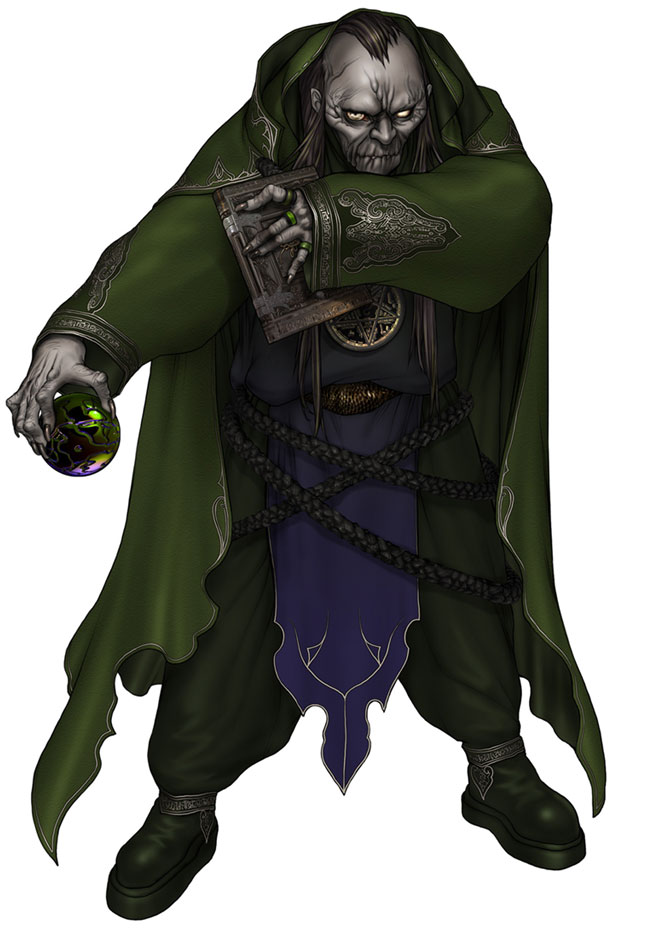 Gharnef Art from Fire Emblem: Shadow Dragon