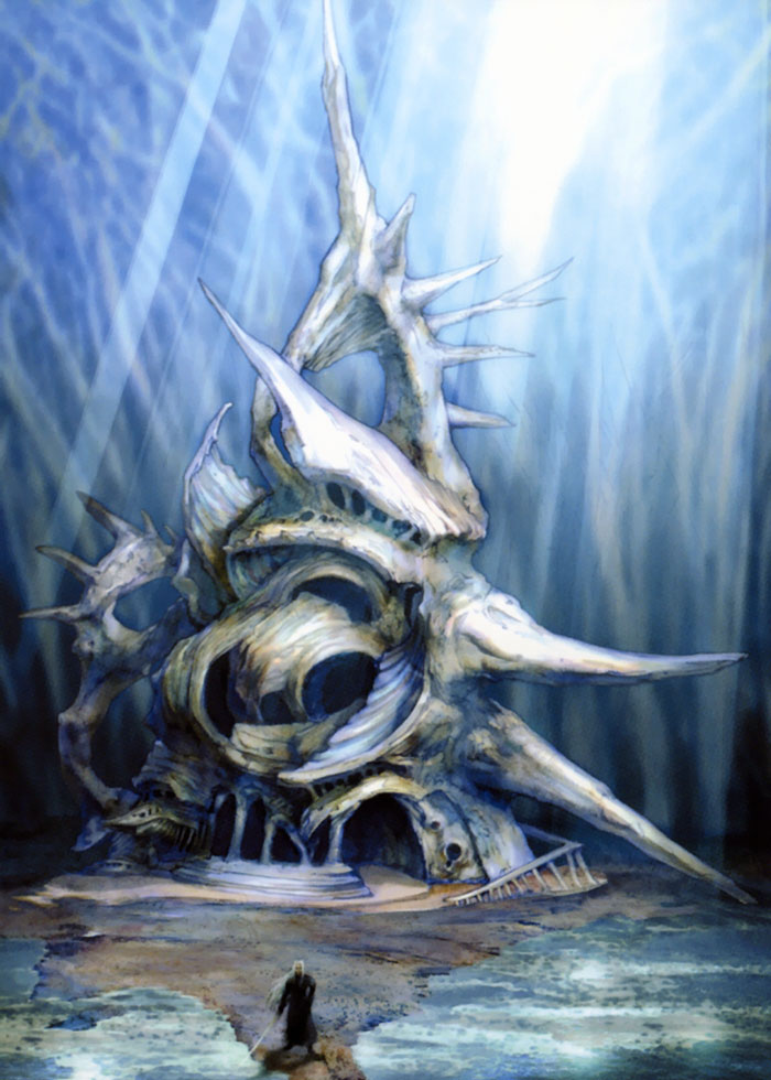 Forgotten City Art from Final Fantasy VII: Advent Children