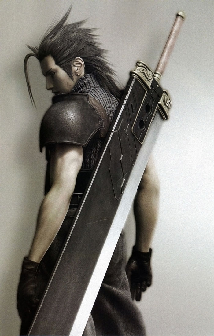 Zack Fair & Buster Sword Art from Final Fantasy VII: Advent Children