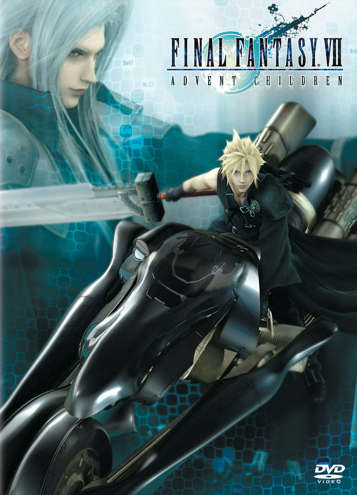 DVD Packaging Art from Final Fantasy VII: Advent Children