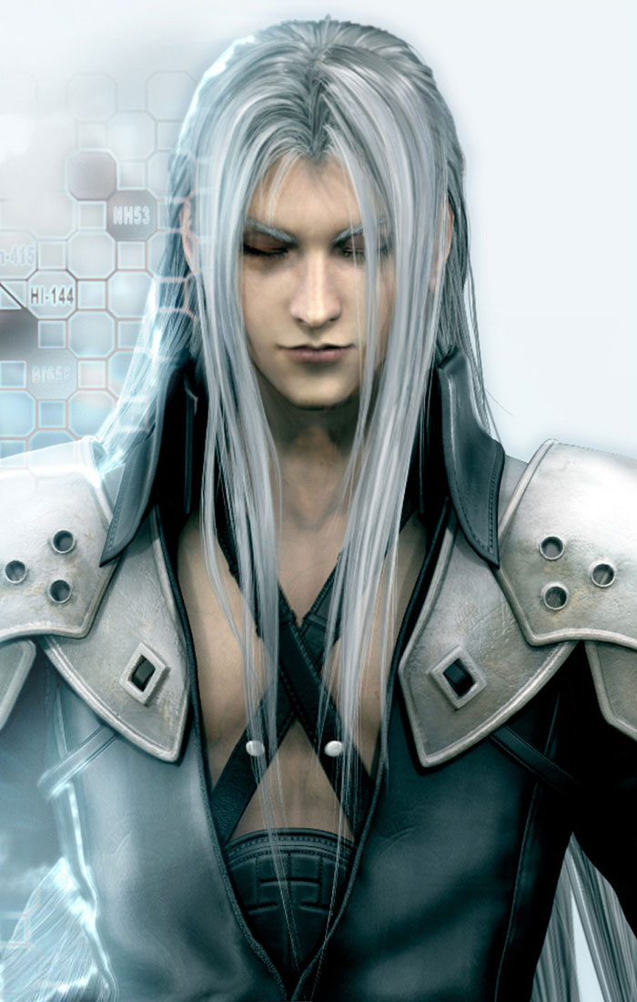 Sephiroth CG Art from Final Fantasy VII: Advent Children