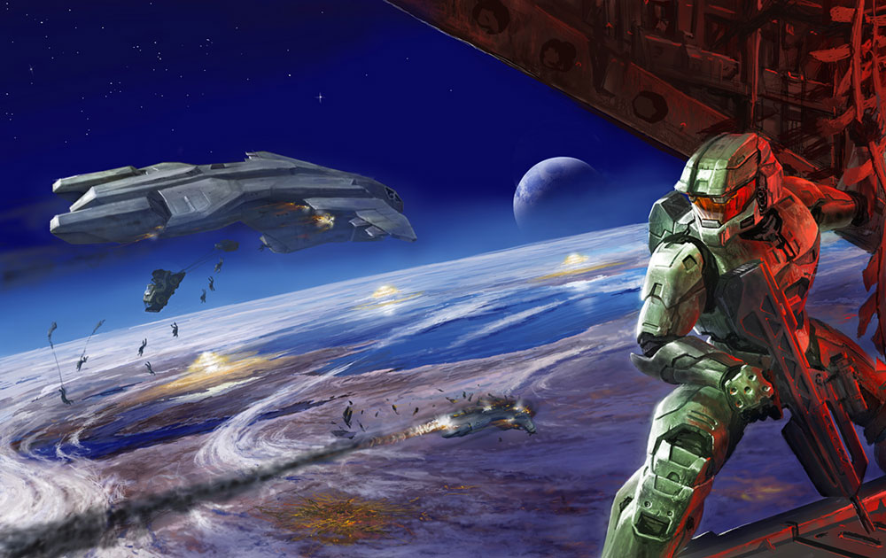 Artwork for Edge Art from Halo 2