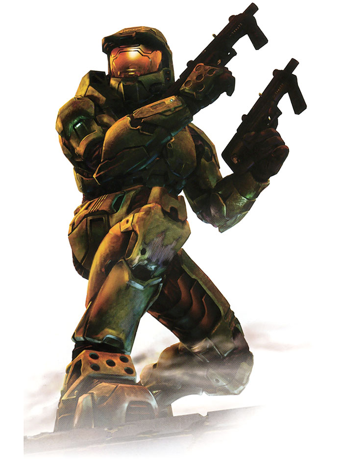 Master Chief Art from Halo 2