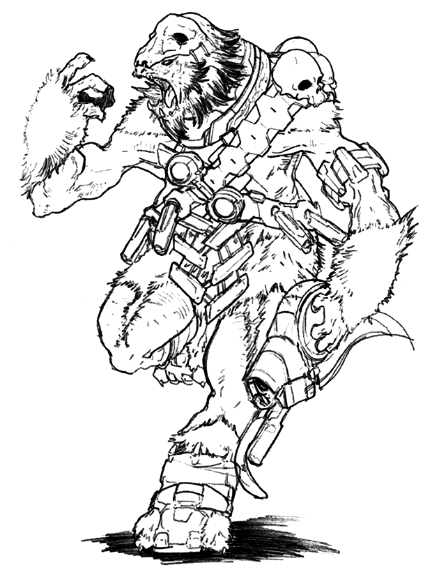 Brute Art from Halo 2