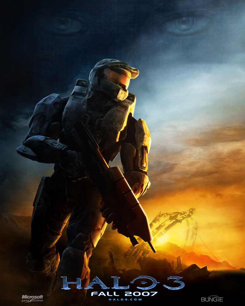 Box Art Illustration from Halo 3