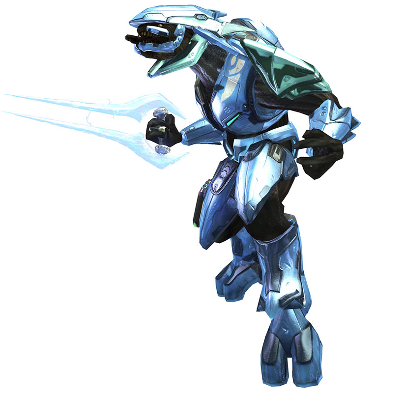 Elite Combat with Energy Sword Art from Halo 3