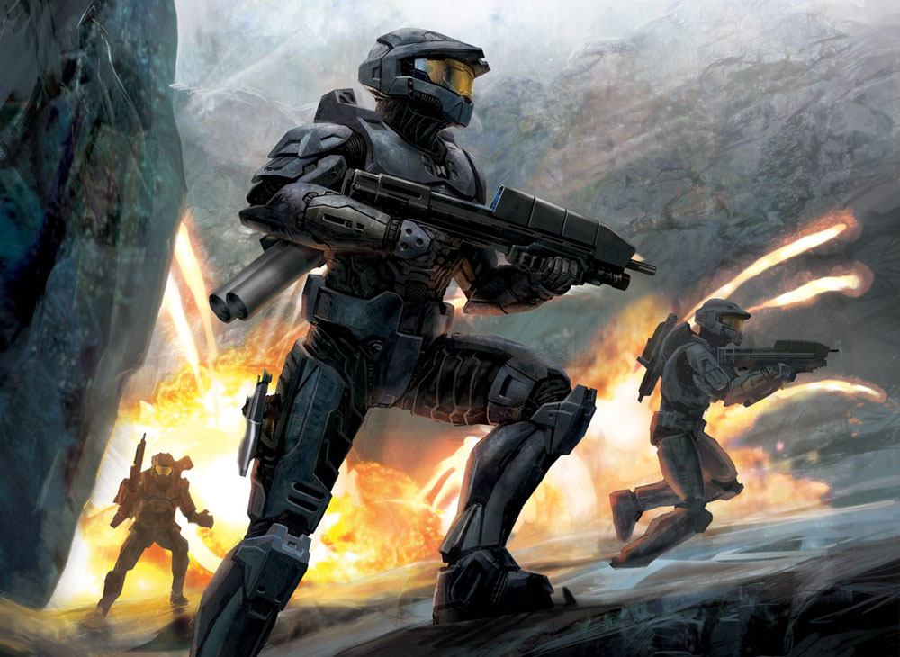 Combat Promotional Art from Halo 3