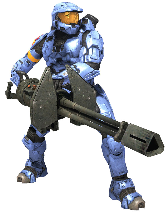 Spartan, Turret Art from Halo 3