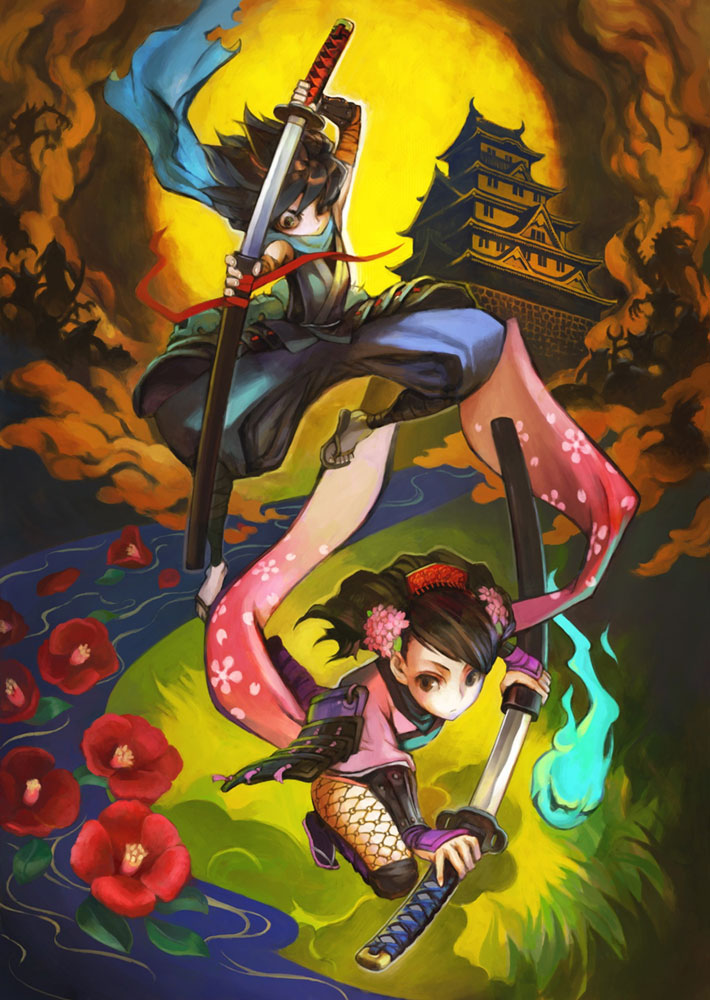 Kisuke & Momohime Art from Muramasa: The Demon Blade