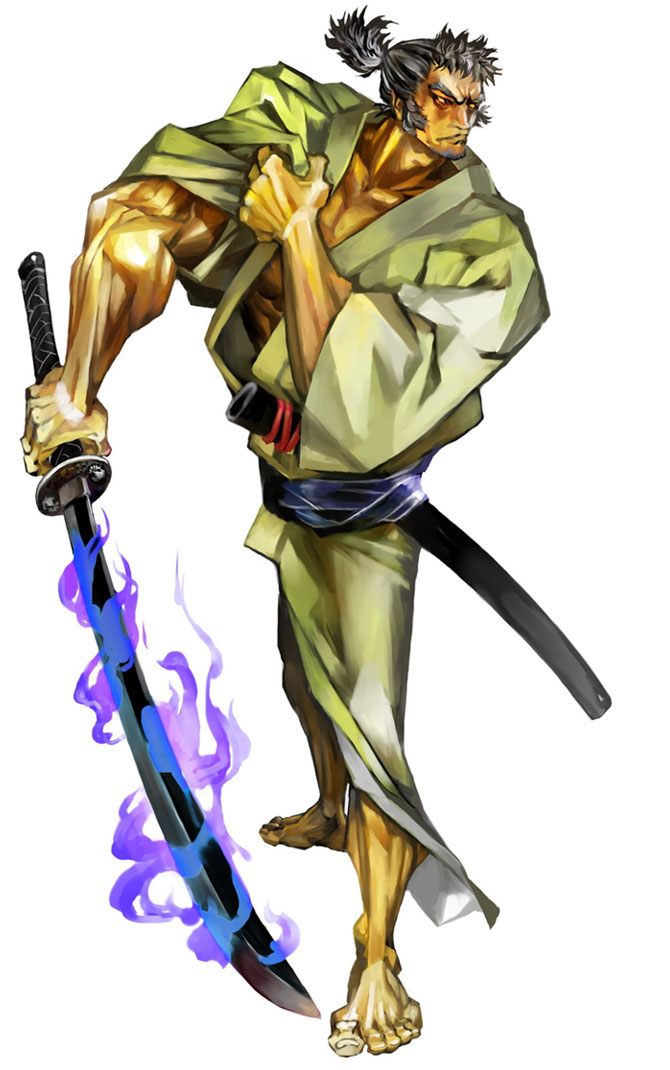 Jinkuro Izuna Art from Muramasa: The Demon Blade