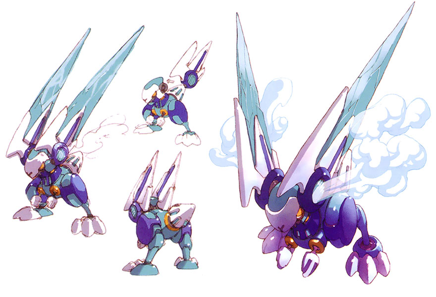 Childre Inarabitta Concept Art from Mega Man Zero 3