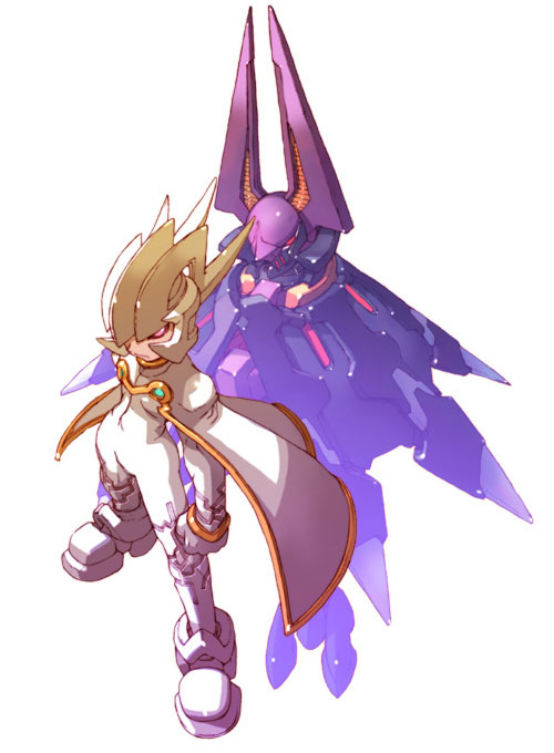 Devilbat Schilt Art from Mega Man Zero 3