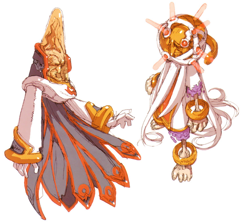 Dr. Weil Concept Art from Mega Man Zero 3