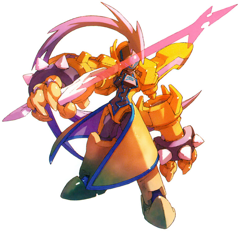 Golden Omega Art from Mega Man Zero 3