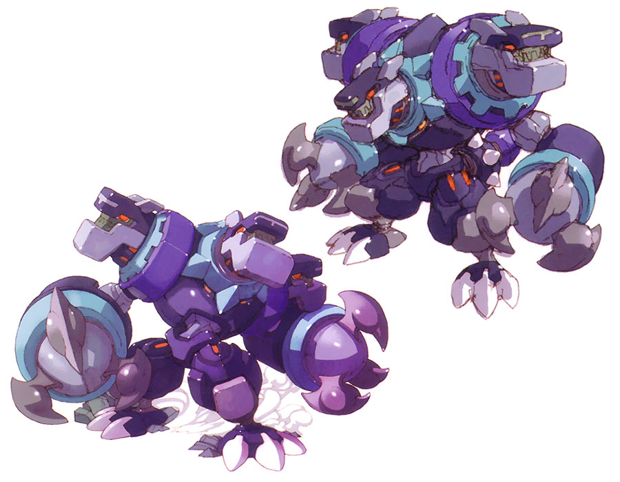 Tretista Kelverian Concept Art from Mega Man Zero 3