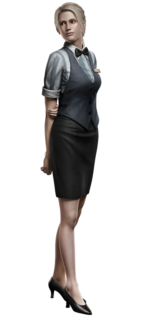 Cindy Lennox Art from Resident Evil Outbreak