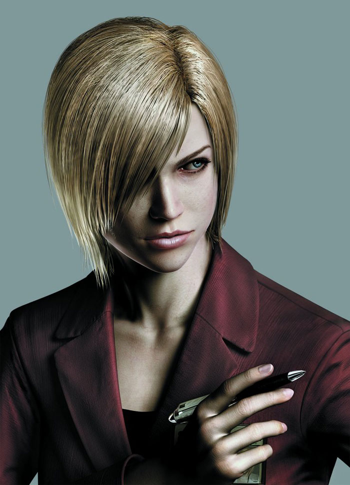 Alyssa Portrait Art from Resident Evil Outbreak